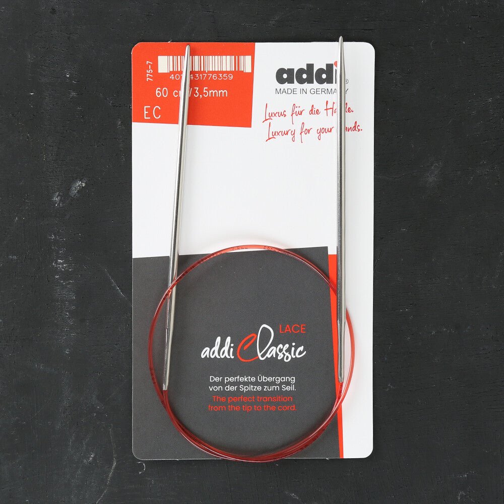 Addi 3.5mm 60cm Misinalı Dantel Şişi - 775-7