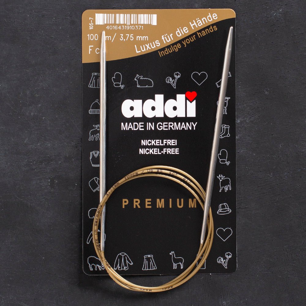 Addi 3,75mm 100cm Klasik Misinalı Şiş- 105-7