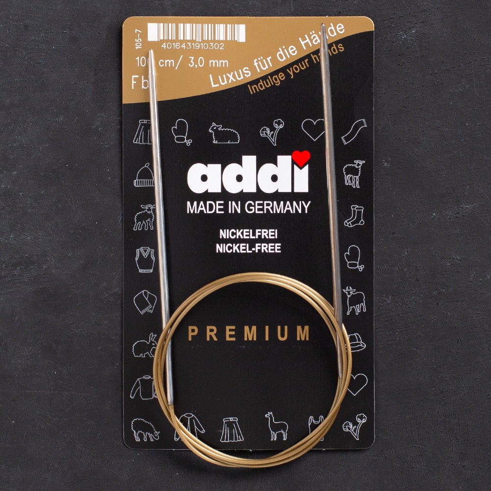 Addi 3mm 100cm Klasik Misinalı Şiş- 105-7