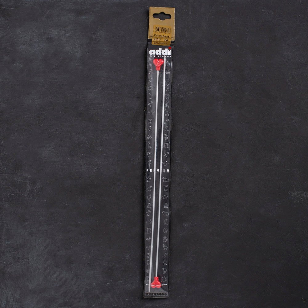 Addi 3mm 35cm Klasik Alüminyum Hızlı Örgü Şişi - 210-7