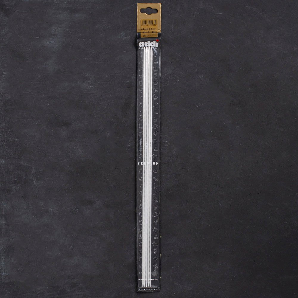 Addi 3mm 40cm 5'li Çorap Şişi - 201-7