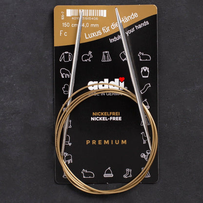 Addi 4mm 150cm Klasik Misinalı Şiş - 105-7