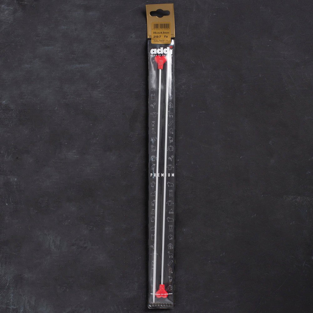 Addi 4mm 35cm Klasik Alüminyum Hızlı Örgü Şişi - 210-7