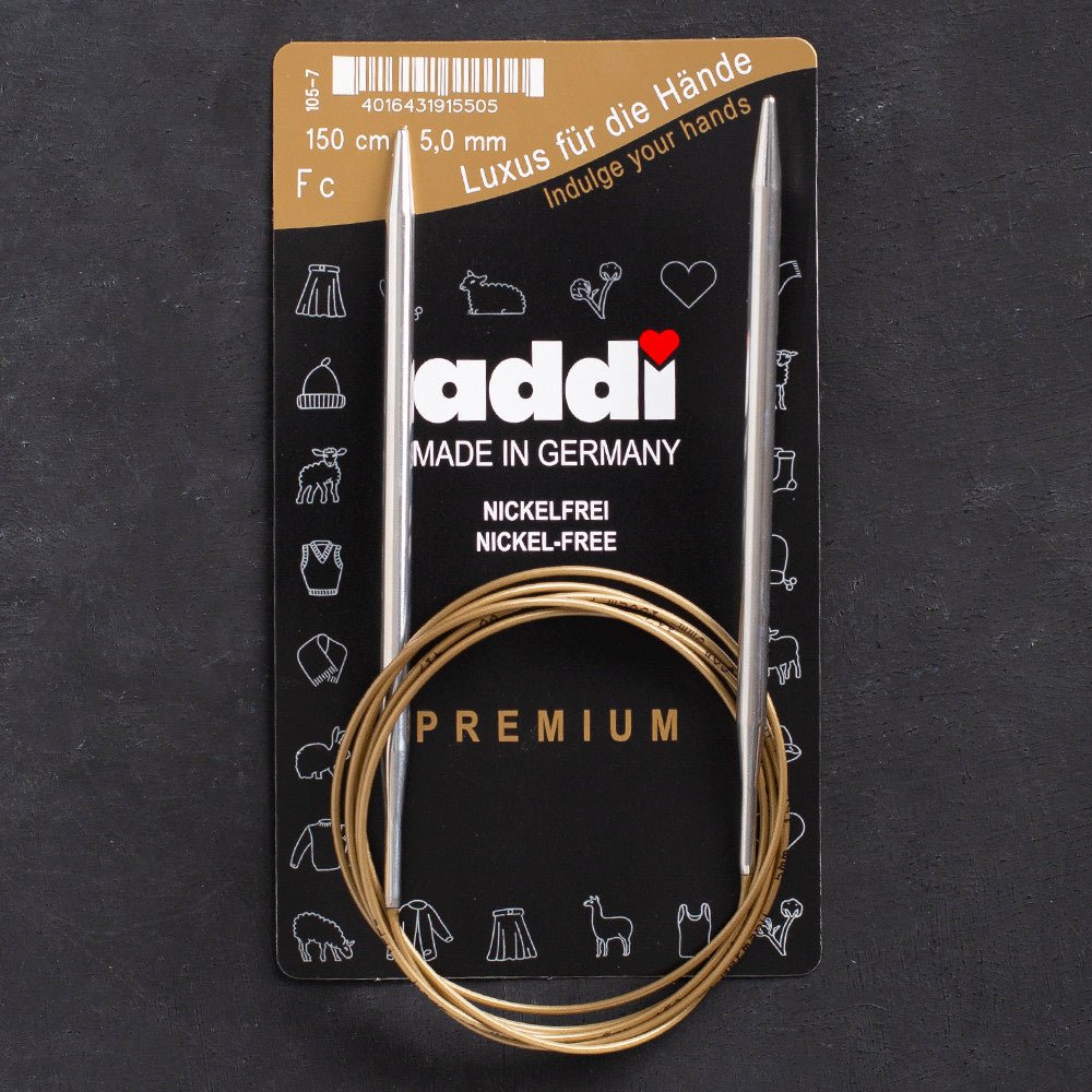 Addi 5mm 150cm Klasik Misinalı Şiş - 105-7