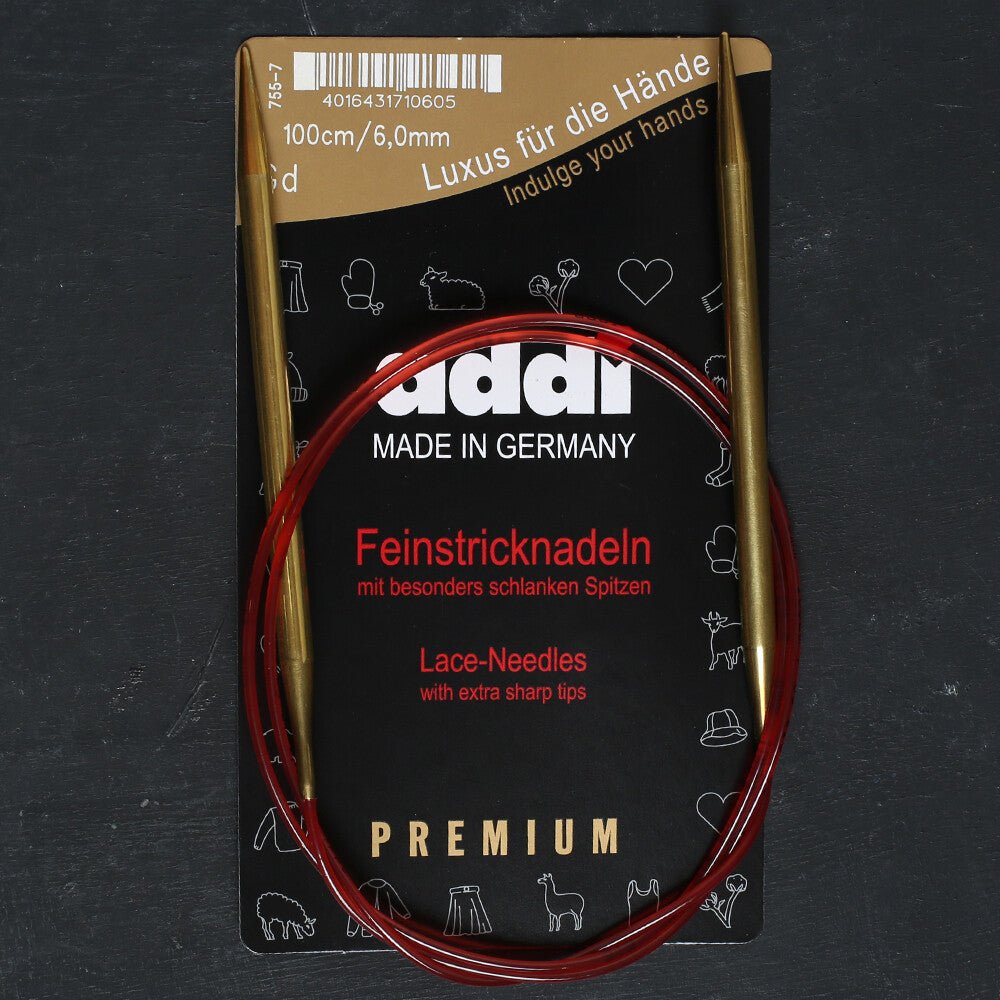 Addi 6mm 100cm Klasik Misinalı Dantel Şişi 755-7