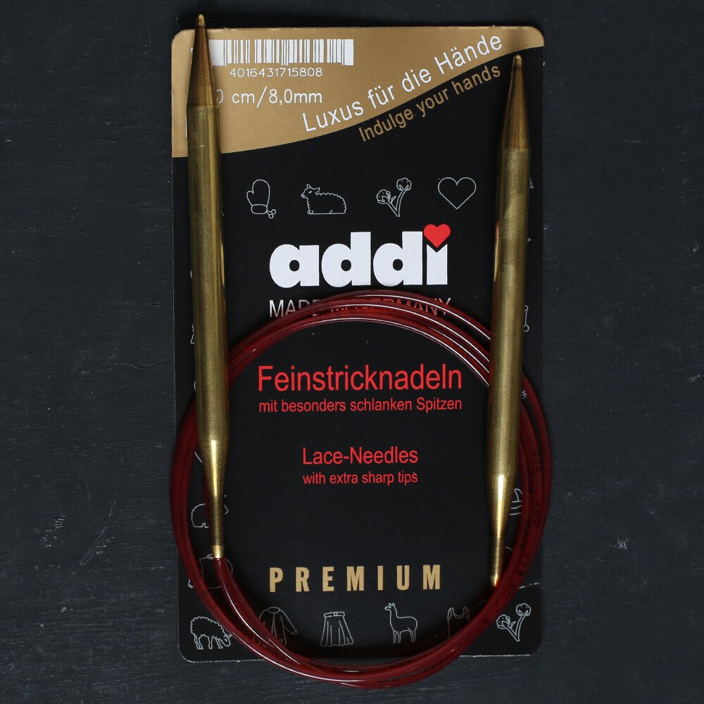 Addi 8 mm 150 cm Misinalı Dantel Şişi - 755-7