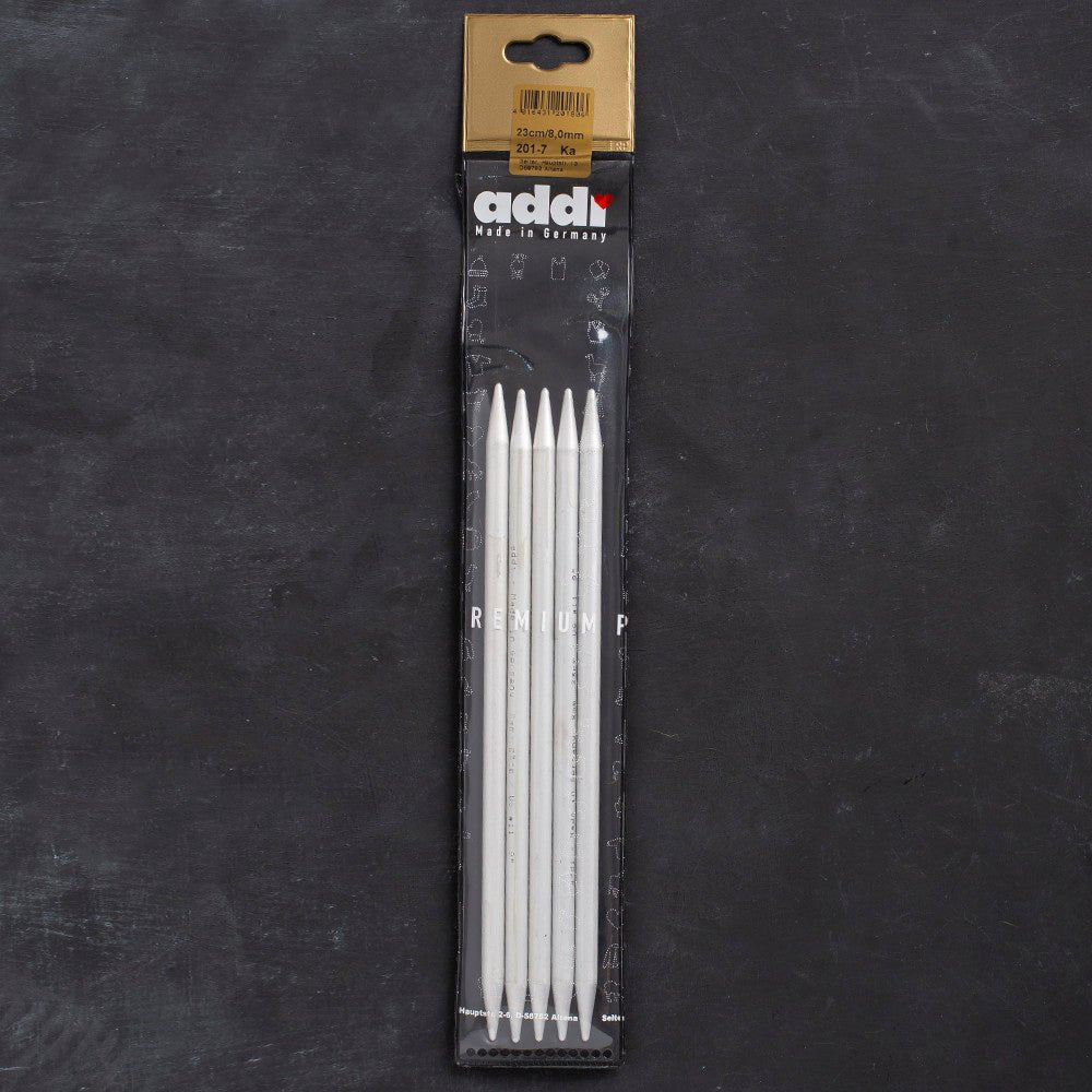 Addi 8mm 23cm 5'li Çorap Şişi - 201-7