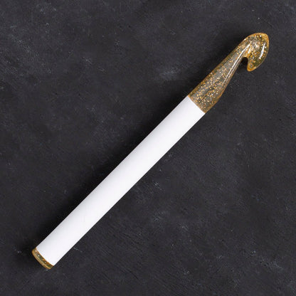 Addi Champagner 12mm 15cm Plastik Simli Yün Tığ - 445-7