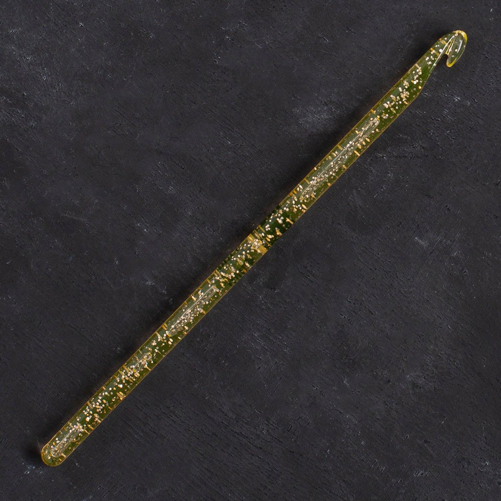 Addi Champagner 6mm 15cm Plastik Simli Yün Tığ - 445-7