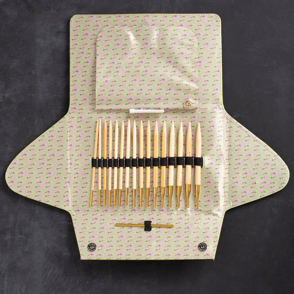 Addi Click Bamboo Değiştirilebilir Bambu Misinalı Şiş Seti - 550-2