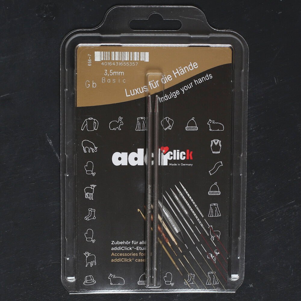 Addi Click Basic 3,5mm Misinalı Şiş Ucu - 656-7