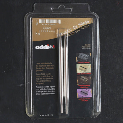 Addi Click Lace 7 Mm Değiştirilebilir Uzun Uçlu Dantel Şişi - 766-7