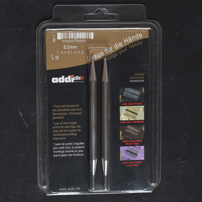 Addi Click Lace 8 Mm Değiştirilebilir Uzun Uçlu Dantel Şişi - 766-7