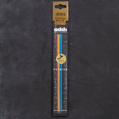 Addi Colibri 2,5mm 20cm Renkli Çorap Şişi - 204-7