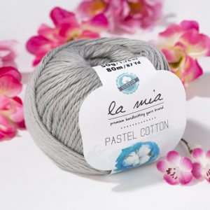 La Mia Pastel 100% Cotton Yarn, Yellow - L183